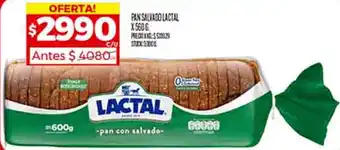 Supermercados DIA PAN SALVADO LACTAL X 560G oferta