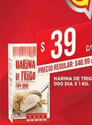 Supermercados DIA Harina De Trigo 000 Dia x1 kg oferta