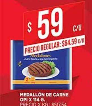 Supermercados DIA Medallón De Carne Opi x 114 g oferta