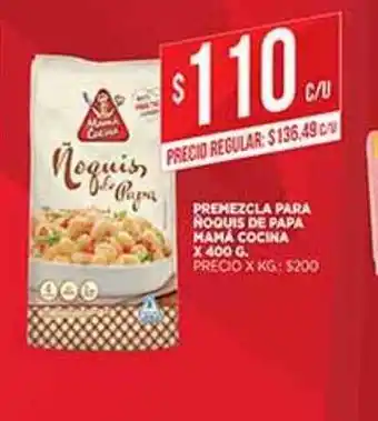 Supermercados DIA Premezcla Para Noquis De Papas Mamá Cocina x 400g oferta