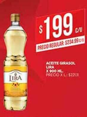 Supermercados DIA Aceite Girasol Lira x 900ml oferta