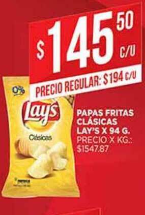 Supermercados DIA Papas Fritas Clásicas Lay's oferta