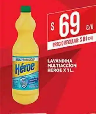 Supermercados DIA Lavandina Multiacción Heroe x 1l oferta