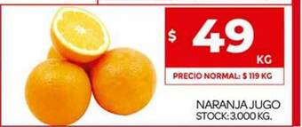 Supermercados DIA Naranja Jugo oferta