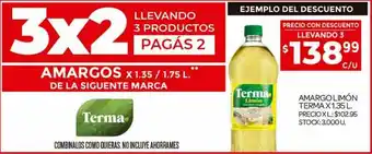 Supermercados DIA Amargo Limón Terma oferta