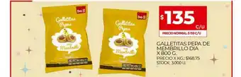 Supermercados DIA Galletitas Pepa De Membrillo Dia oferta
