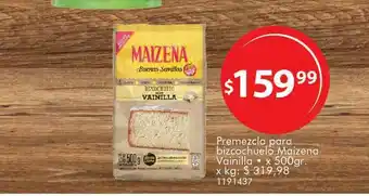 Makro Premezcla Para Bizcochuelo Maizena Vainilla x 500gr oferta