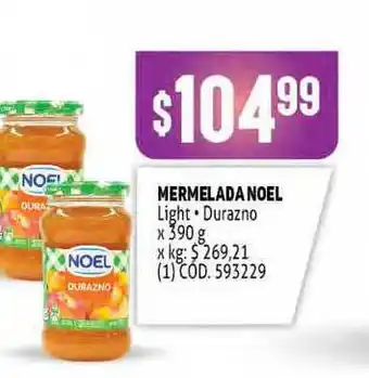 Makro Mermelada Noel Light Durazno x 390g oferta