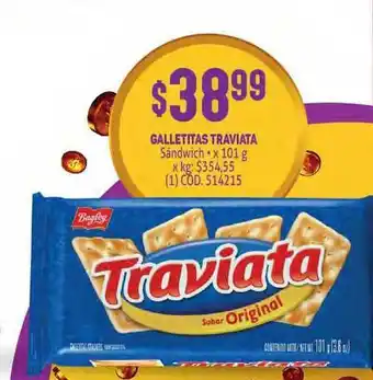 Makro Galletitas Traviata x 101g oferta