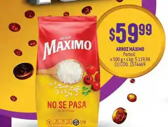 Makro Arroz Máximo Parboil x 500g oferta