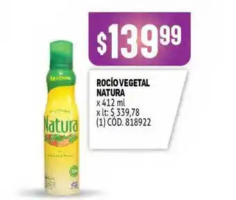 Makro Rocío Vegetal Natura x 412ml oferta