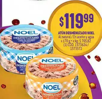 Makro Atún Desmenuzado Noel x170g oferta
