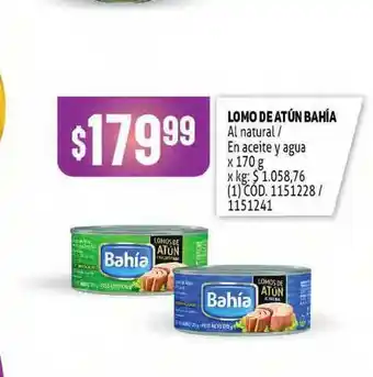Makro Lomo De Atún Bahía x 170g oferta