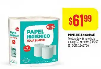 Makro Papel Higiénico M&k oferta