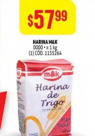 Makro Harina M&k 000 x 1kg oferta