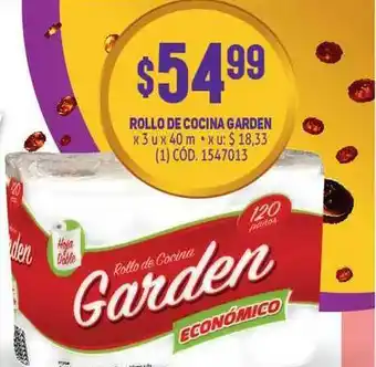 Makro Rollo De Cocina Garden oferta