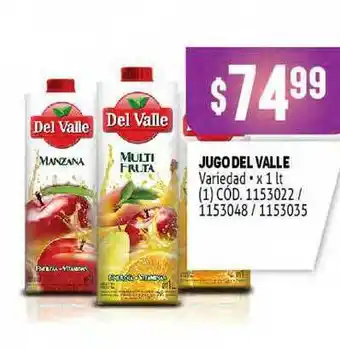 Makro Jugo Del Valle x 1lt oferta