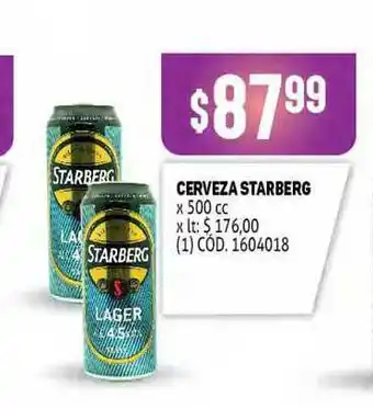 Makro Cerveza Starberg x 500cc oferta