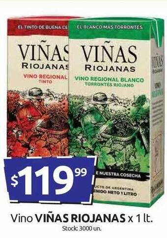 Cordiez Vino Viñas Riojanas x 1lt oferta