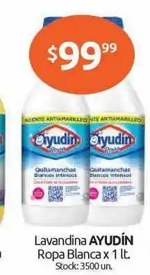 Cordiez Lavandina Aydín Ropa Blanca x 1lt oferta