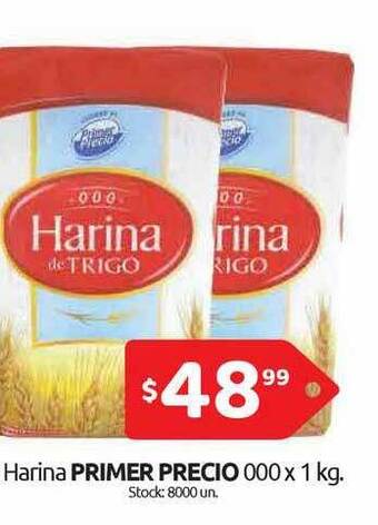 Cordiez Harina Primer Precio 000 x 1kg oferta