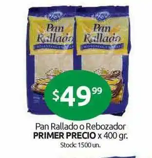 Cordiez Pan Rallado O Rebozador Primer Precio x 400gr oferta