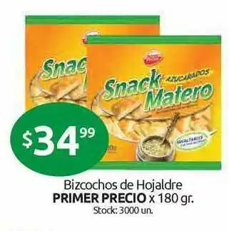 Cordiez Bizcochos De Hojaldre Primer Precio x 180gr oferta