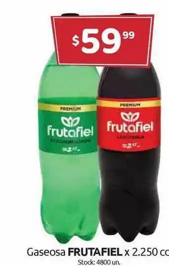 Cordiez Gaseosa Frutafiel x 2.250cc oferta