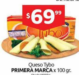 Cordiez Queso Tybo Primera Marca x 100gr oferta