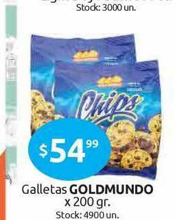 Cordiez Galletas Goldmundo x 200gr oferta