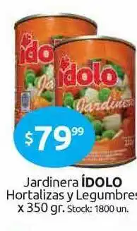 Cordiez Jardinera ídolo Hortalizas Y Legumbres x 350gr oferta