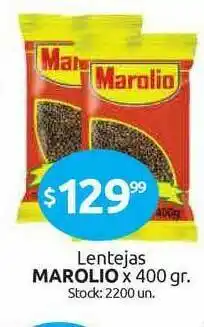 Cordiez Lentejas Marolio x 400gr oferta