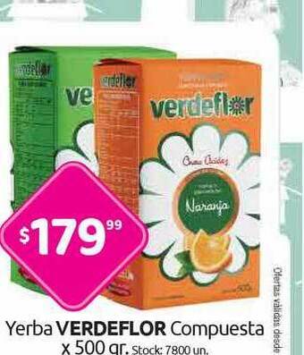 Cordiez Yerba Verdeflor Compuesta x 500gr oferta