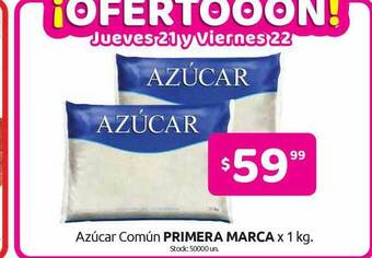 Cordiez Azúcar Común Primera Marca x 1kg oferta