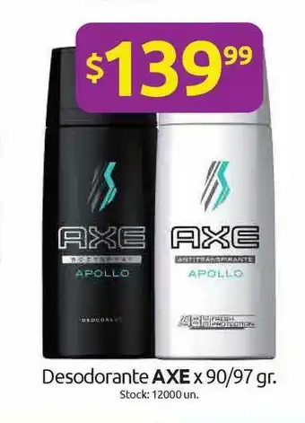 Cordiez Desodorante Axe x 90gr oferta