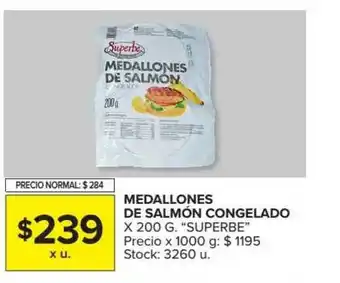 Carrefour Market Medallones De Salmón Congelado X 200 G oferta