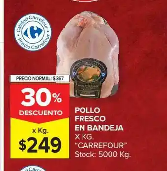 Carrefour Market Pollo Fresco En Bandeja oferta