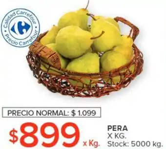 Carrefour PERA X KG oferta