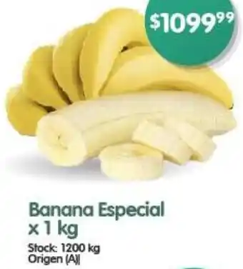 Supermercados Buenos Días Banana Especial x 1kg oferta