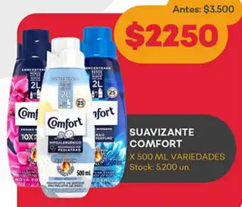 Supermercados Tadicor SUAVIZANTE COMFORT x 500ml oferta