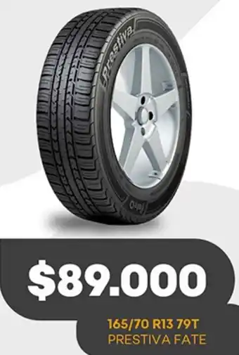 Supermercados Tadicor 165/70 R13 79T PRESTIVA FATE oferta