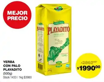 Atomo Conviene YERBA CON PALO PLAYADITO 500G oferta