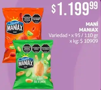Makro MANI MANIAX Variedad x 95/110gr oferta