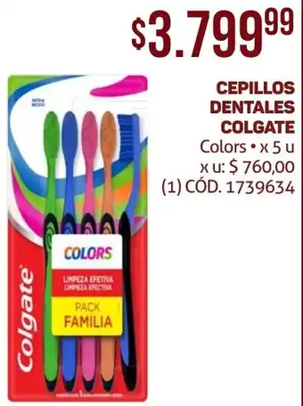 Makro CEPILLOS DENTALES COLGATE x 5u oferta
