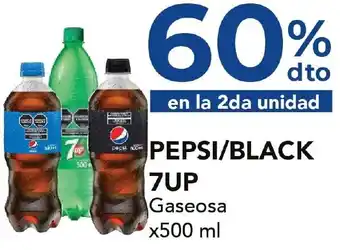 Nini Mayorista PEPSI/BLACK 7UP Gaseosa x 500ml oferta