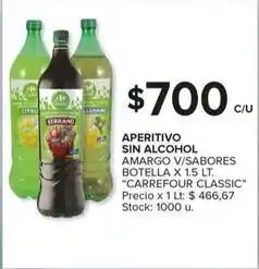 Carrefour Maxi Carrefour - aperitivo sin alcohol oferta