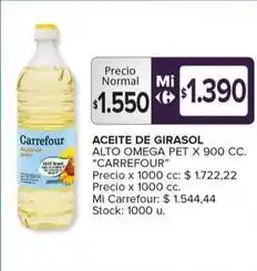 Carrefour Maxi Carrefour - aceite de girasol oferta