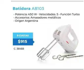 Batidora Ab103