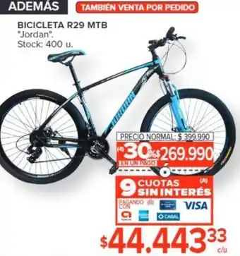 Carrefour BICICLETA R29 MTB "Jordan" oferta