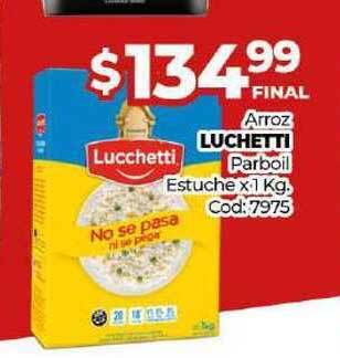 Diarco Luchetti Arroz Parboil Estuche X 1 Kg. oferta